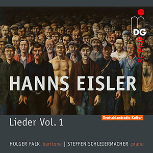CD Hanns Eisler: Lieder Vol. 1
