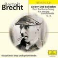 Brecht, Lieder und Balladen