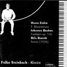 Eisler / Brahms / Bartók, Falko Steinbach, Klavier