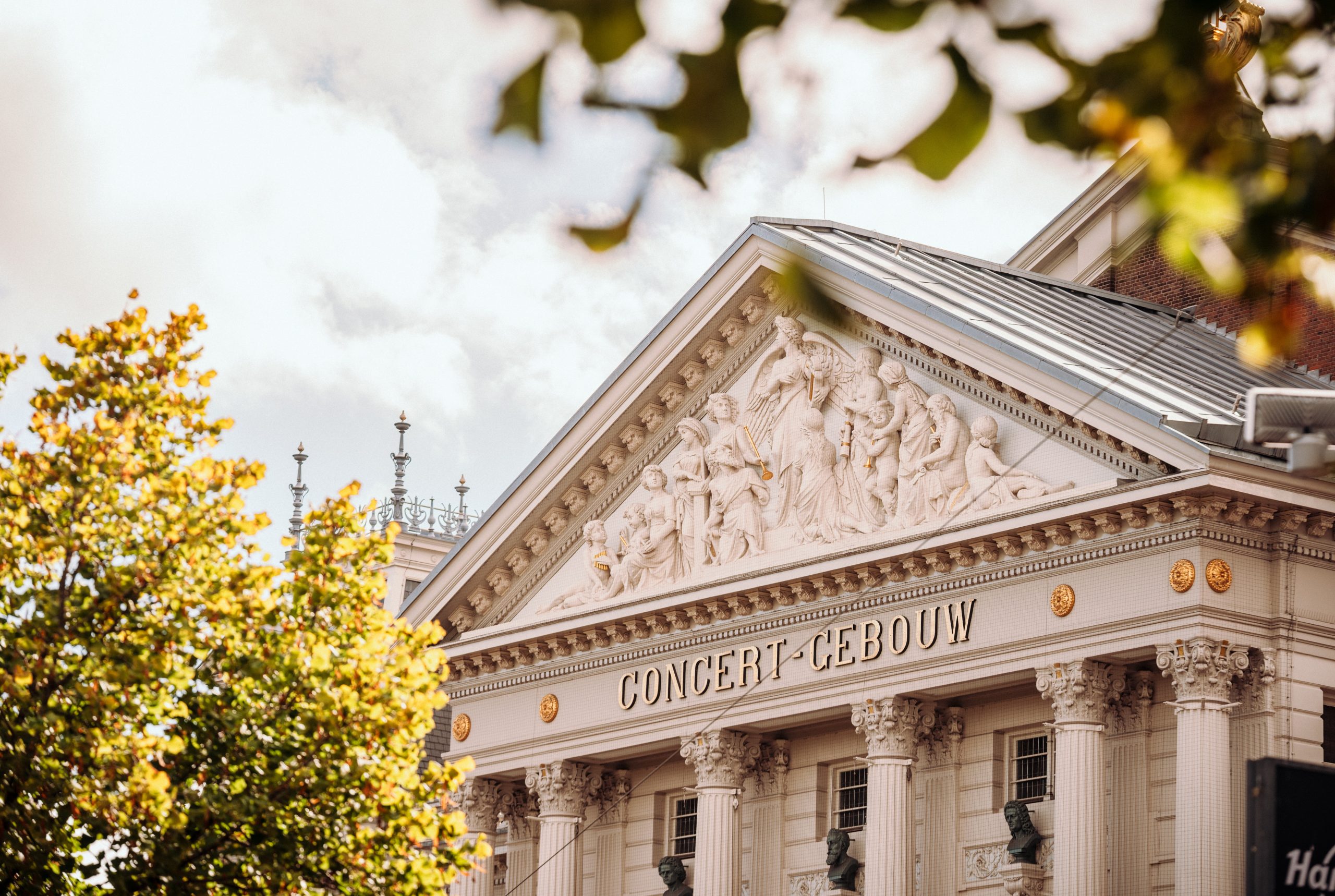 Dach des Concertgebouw Amsterdam