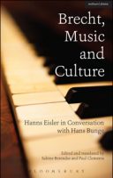 Brecht, Music and Culture, Hans Bunge